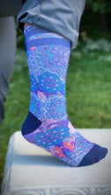 Load image into Gallery viewer, Medallions &amp; Butterflies Sock
